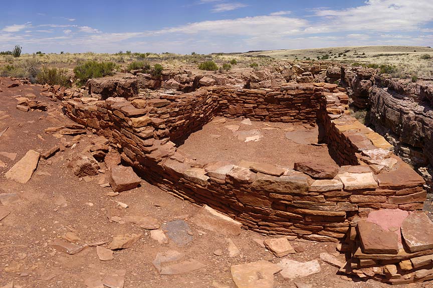 Wupatki Lomaki Dwelling, July 24, 2011